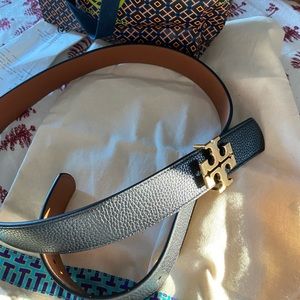 TORY BURCH REVERSIBLE BELT NWOT size L